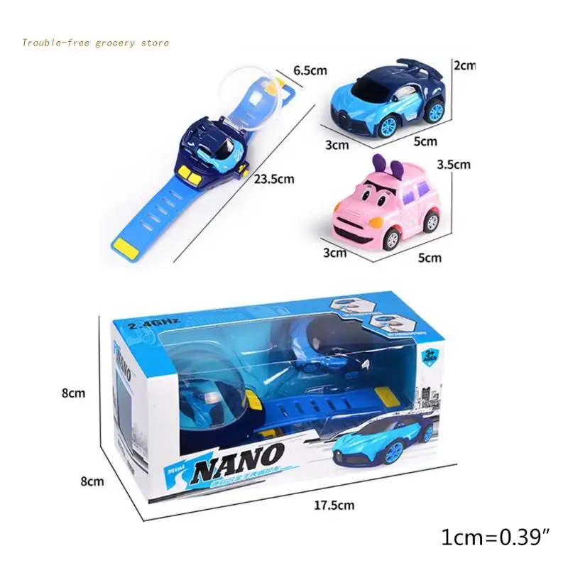 RC Mini Remote Control Car Watch Kids Mini Remote Control for cars Watch Gift for Boys Kids on Birthday Christmas Gift 6
