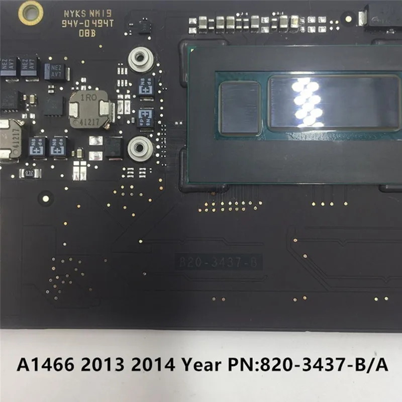 Original A1466 A1369 Placa Lógica para Macbook Air 13 1466 1369 Laptop Motherboard i5 i7 4gb 8gb 8203437-b 82000165-a 20102023 - Imagem 5