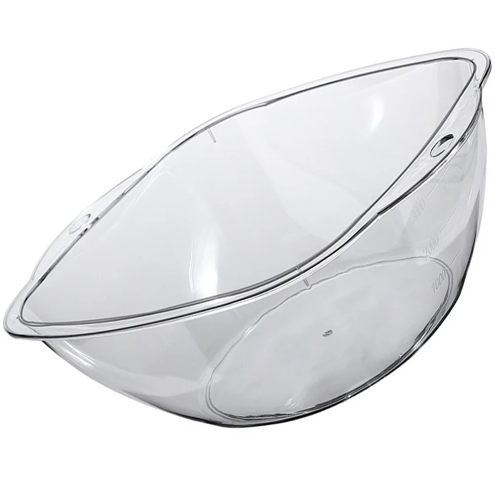 

Salon Clear Washing Basin Face Cleansing Washing Basin Plastic Wash Basin