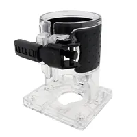 Electric Trimmer Router Base Quick Fixation Durable Trimming Milling Machine Accessorie Compact Wood Router Base Cover Case 1