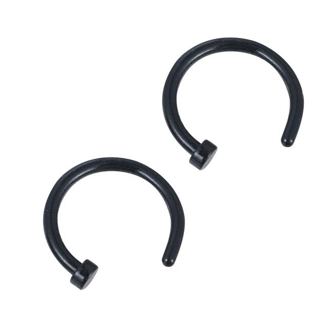 Fake Nose Ring Hoop Nose Septum Rings Stainless Steel Magnet Nose Punk Fake Piercing Body Jewelry Hip Hop Rock Ear clip Jewelry er728