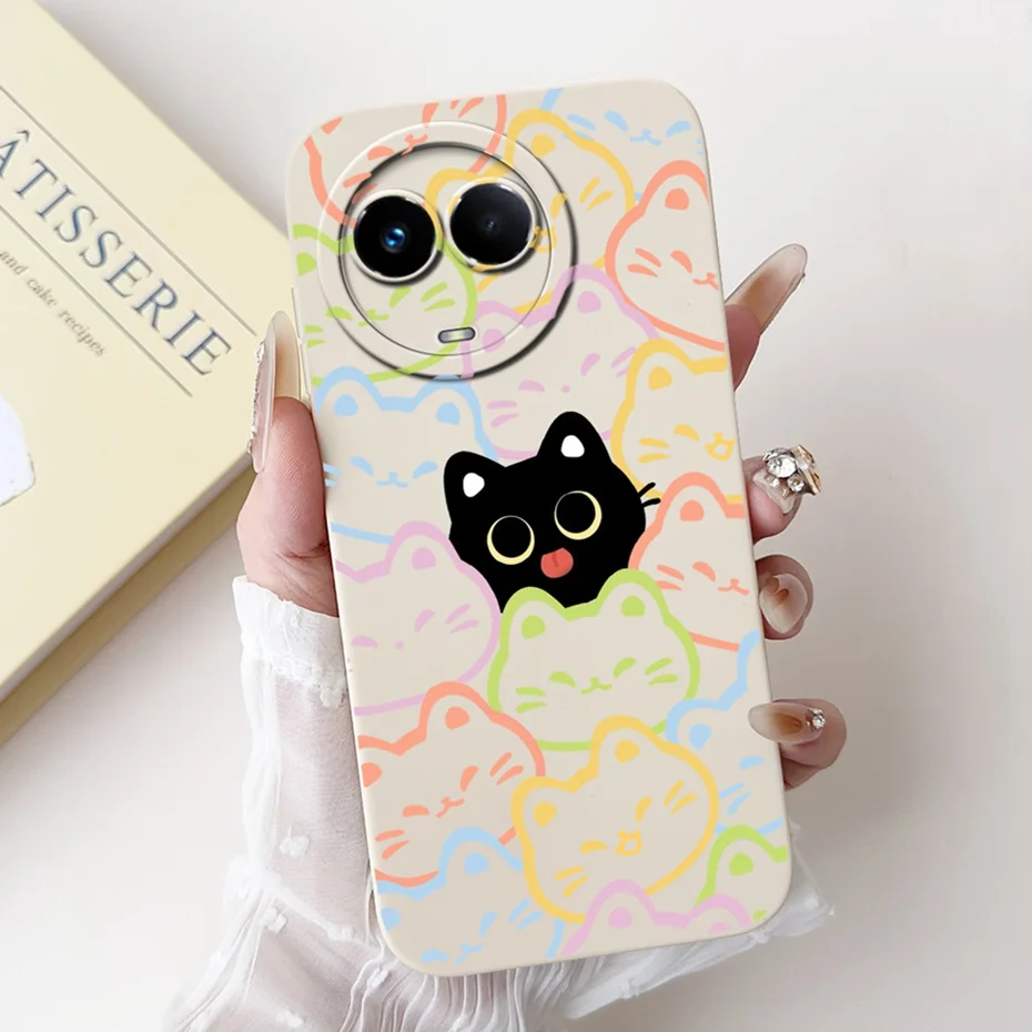 Fashionable Lens Protective Soft Silicone Phone Case