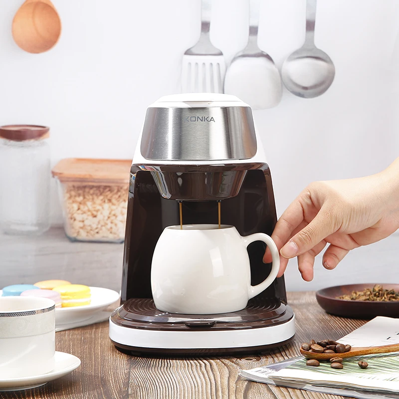 Coffee maker Mini Electric Drip Coffee Maker American Drip Coffee Maker One Button Operation Tools