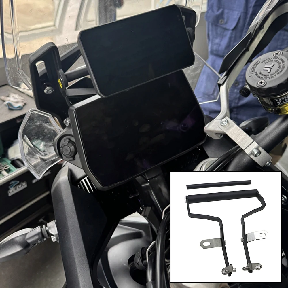Nuovo Per Tiger 900 GT Pro/Rally Pro Tiger 900 GT Tiger900 2024 2025 Moto Staffa di Navigazione Supporto Del Telefono GPS Piastra di Supporto