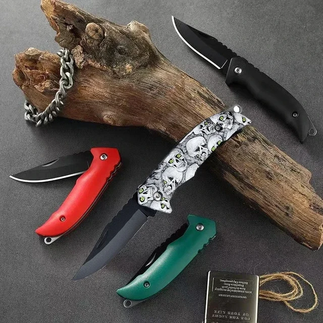 Stainless Steel Folding Knife Fillet Knife fishing boat fishing accessories  with PP Handle Easy To Carry Camping Meat Cutting - AliExpress