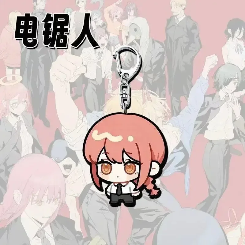 Chainsaw Man Acrylic Keychain Anime Figure - Cosplay Backpack Decoration Pendant & Holiday Gift