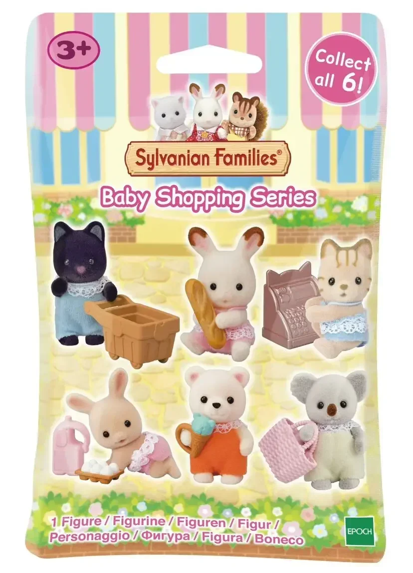 Sylvanian Families Camping Toys Baby Anime Figures Room Ornaments Flocking Gifts