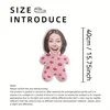 Customized photo plush hug pillow with heart-shaped skirt design, comfortable cushion for sofa and bedroom 2