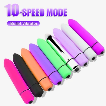 10 Speed Mini Bullet Vibrators For Women Sexy Toys For Adults 18 Vibrator Female Dildo Massager Wellness Powerful Sex Toys 1