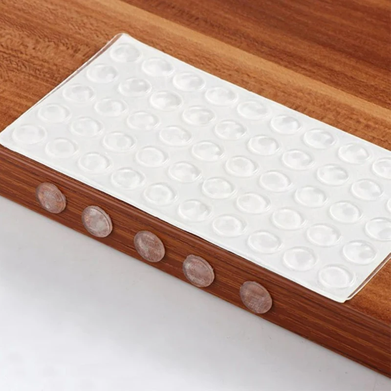 Strong Self-Adhesive Clear Door Stopper Rubber Damper er Cabinet Bumpers Furniture Dots Cushion Protective Pads Tiny Bumpons silicone door stopper door stopper bumpers door stopper