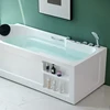 Acrylic Tub Home Bathroom Surf Massage Adult Bathtub Small Apartment Independent Constant Temperature Portable Tubs For Bathing 3