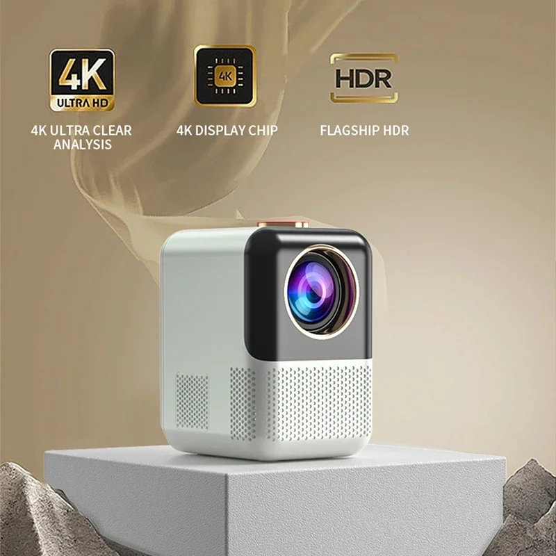 Фото Проектор X10 на Android 10, 1080P, с поддержкой Wi-Fi, BT, 4K №3