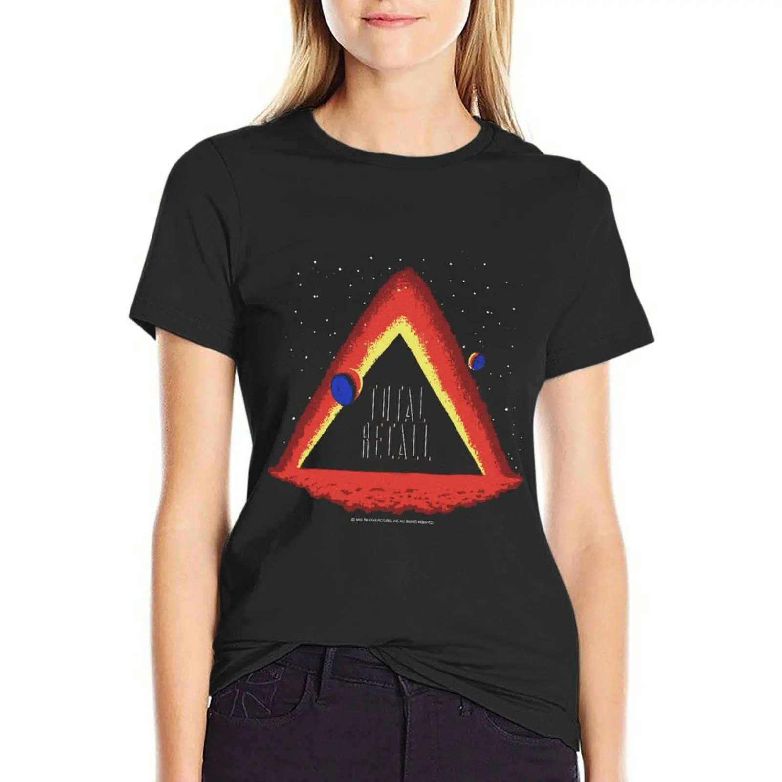 TOTAL RECALL 90S T-Shirt shirts graphic tees aesthetic clothes vintage clothes graphics spring clothes Women 2024