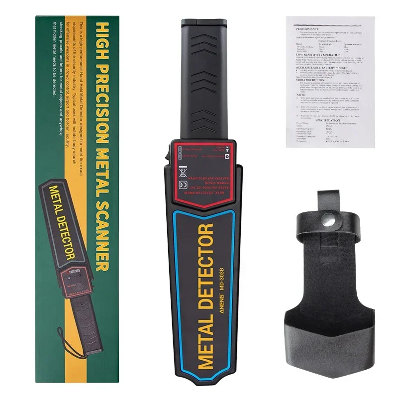 detector de metales de profundidad oro Sensitivity Metal-Finder Electronic Probe Pinpointing Scanners Portable Metal Detector