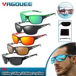 Mens Sun Glasses UV Protection Sport Polarized for Men Outdoor Sports Windproof Sand Bicycles Sunglass SPORT SUNGLASS FOR MAN