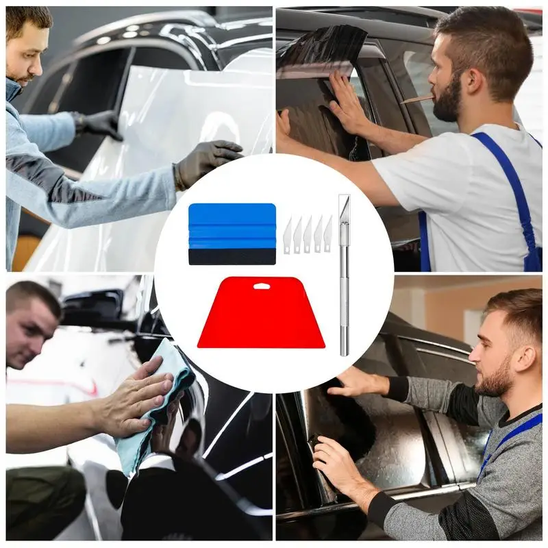 Wallpaper Application Kit Application Smoothing Wallpaper Kits Tool Portable Vehicle Window Tint Film Tools For Car