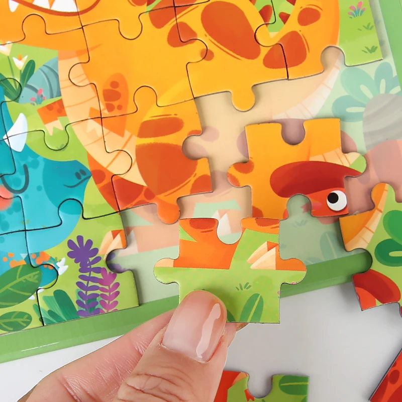 Magnetic Puzzle Kids Montessori Brain Game Folding Magnetic Progression Puzzle Book Early Educational Toy Develop Thinking Skill 4