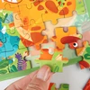 Magnetic Puzzle Kids Montessori Brain Game Folding Magnetic Progression Puzzle Book Early Educational Toy Develop Thinking Skill 4