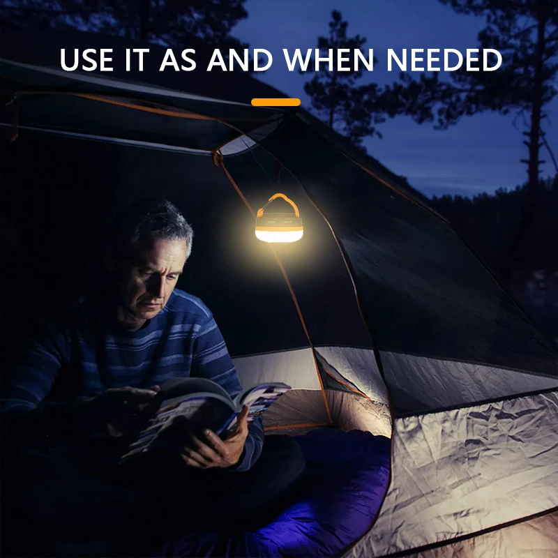 LED Camping Lantern 3Modes COB High Power Portable