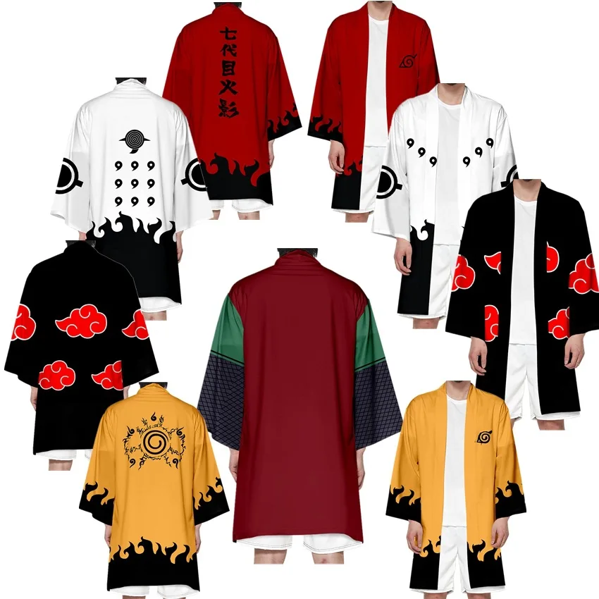 Costume de Cosplay pour Adolescent, Kimono Haori, Veste, Everak