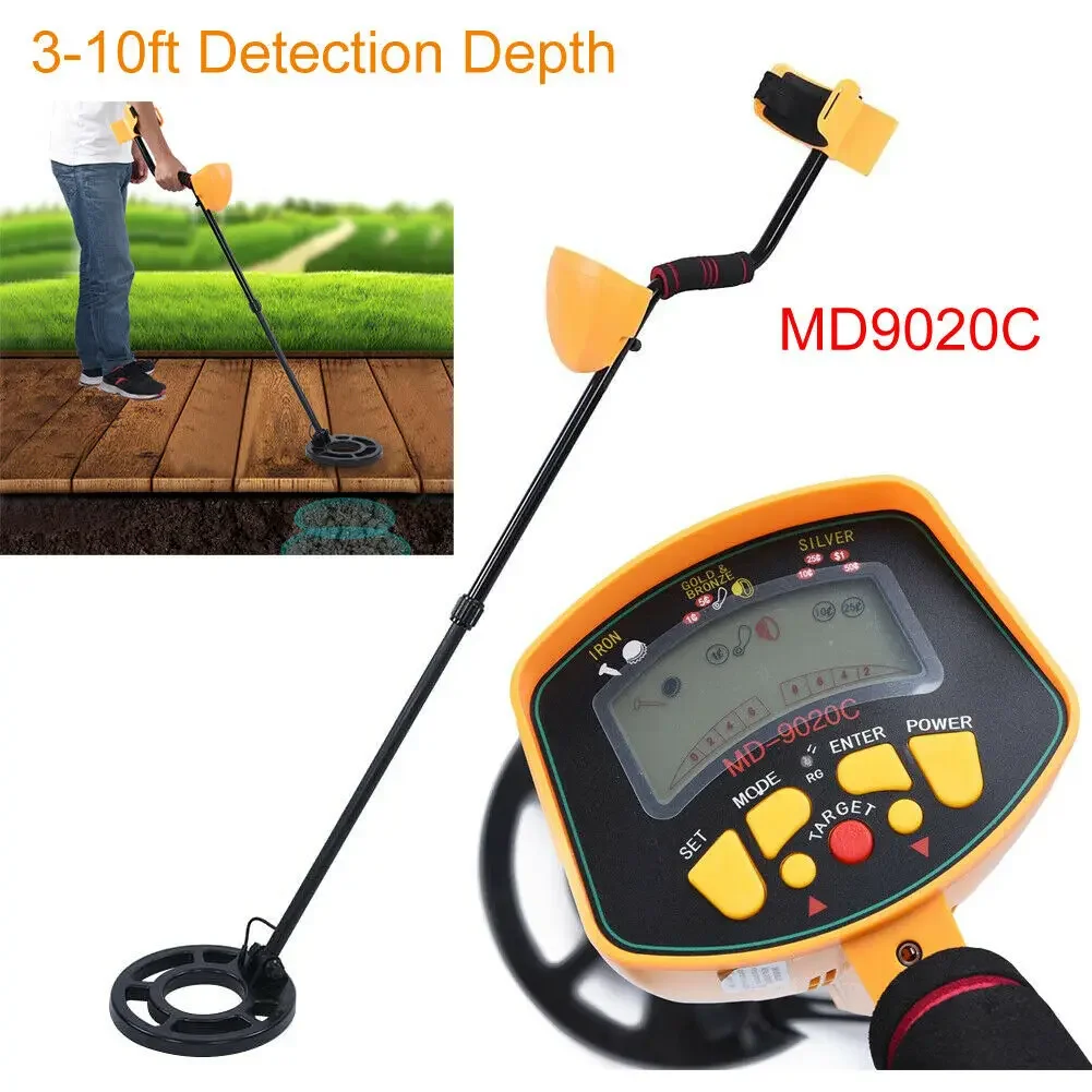 

MD-9020C Metal Detector Professtional Underground Gold Detectors Pinpointer Detecting Jewelry Treasure Hunter High Sensitivity