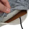 40cm Pet Heating Pad Plush Soft Comfortable Pet Electric Blanket USB Charging Interface for Small Dogs Cats 6
