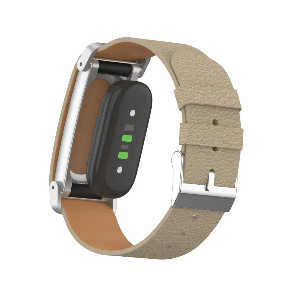 PU Leather Sport Bands - Adjustable, Durable, and Comfortable Fitness Tracker Strap Replacement