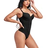 Corset amincissant Combinaison de batterie pour femme, sous-vêtement, ventre plat, corset sous-buste, string, corps entier, formateur de taille, os en acier