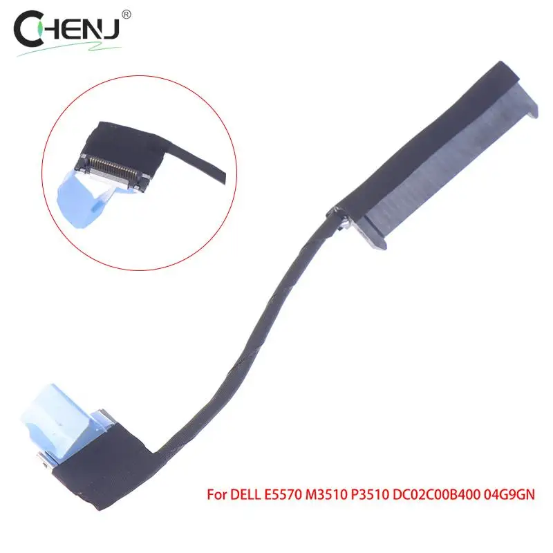 Cabo Flexível Hdd para Dell Latitude E5570 5570 M3510 P3510 Sata Conector do Disco Rígido Dc02c00b400 04g9gn