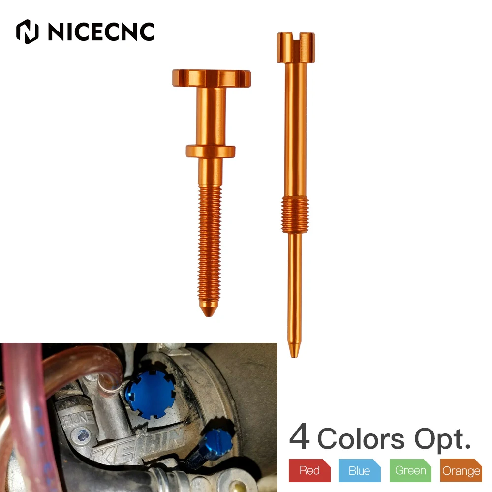 Nicecnc Kit Vite Di Regolazione Carburatore Per Ktm 125 200 250 300 Exc Sx Xc Xcw Kawasaki Kx 125 250 Beta Rr 250 300 Xtrainer 300