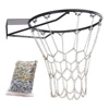 Durable Basketball Target Net Rustproof Galvanized Iron Chain Net Metal Chain Basketball Net for Basketball Hoop 1