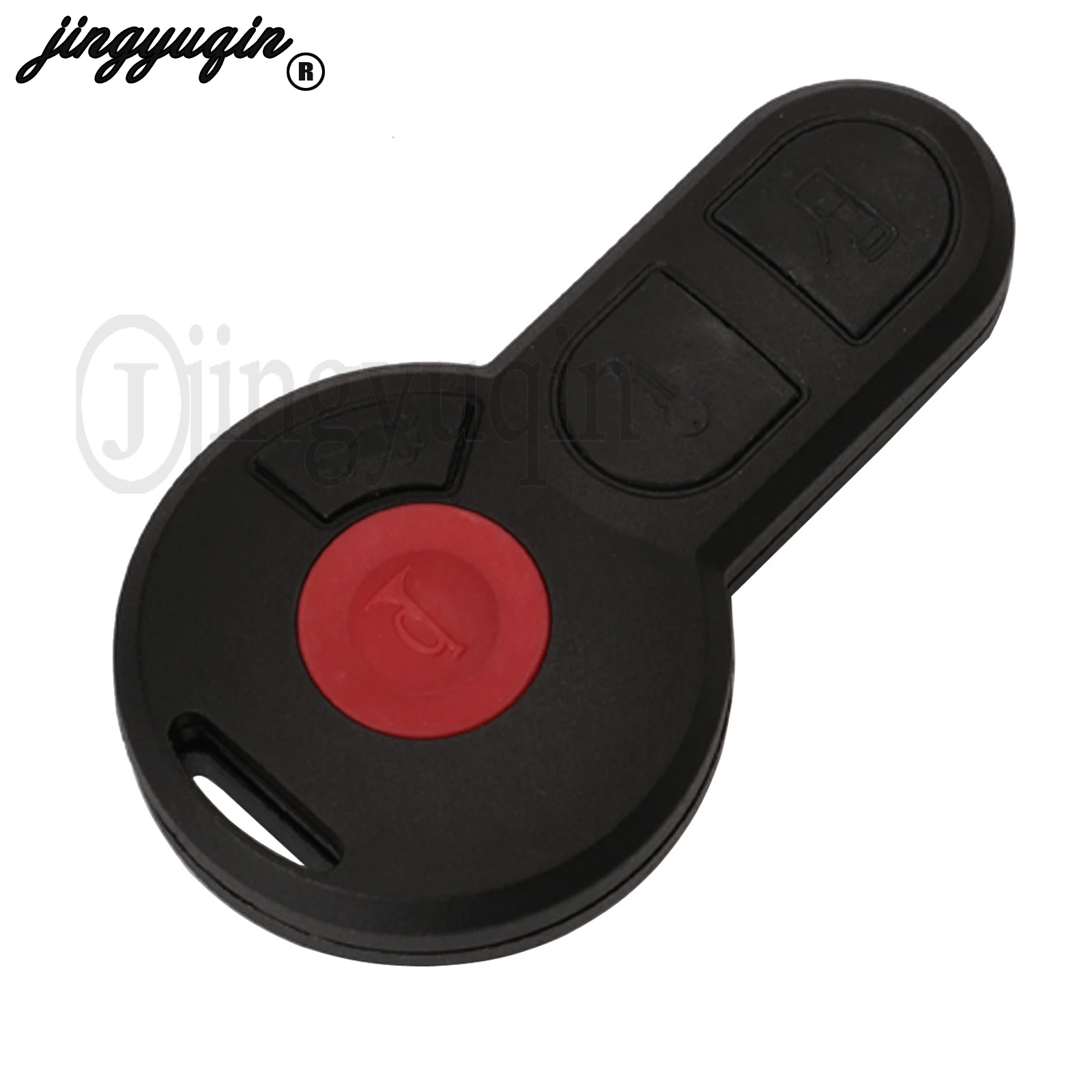 

Jingyuqin 4 кнопки смарт-пульт дистанционного управления брелок для автомобильных ключей в виде ракушки для VW Beetle кабриолет Golf Jetta Passat держатель замены корпуса