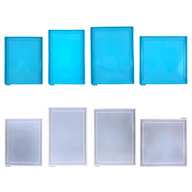 

Photo Frame Decor Silicone Rectangle Square Molds for Home Decor Jewelry Tool Dropship