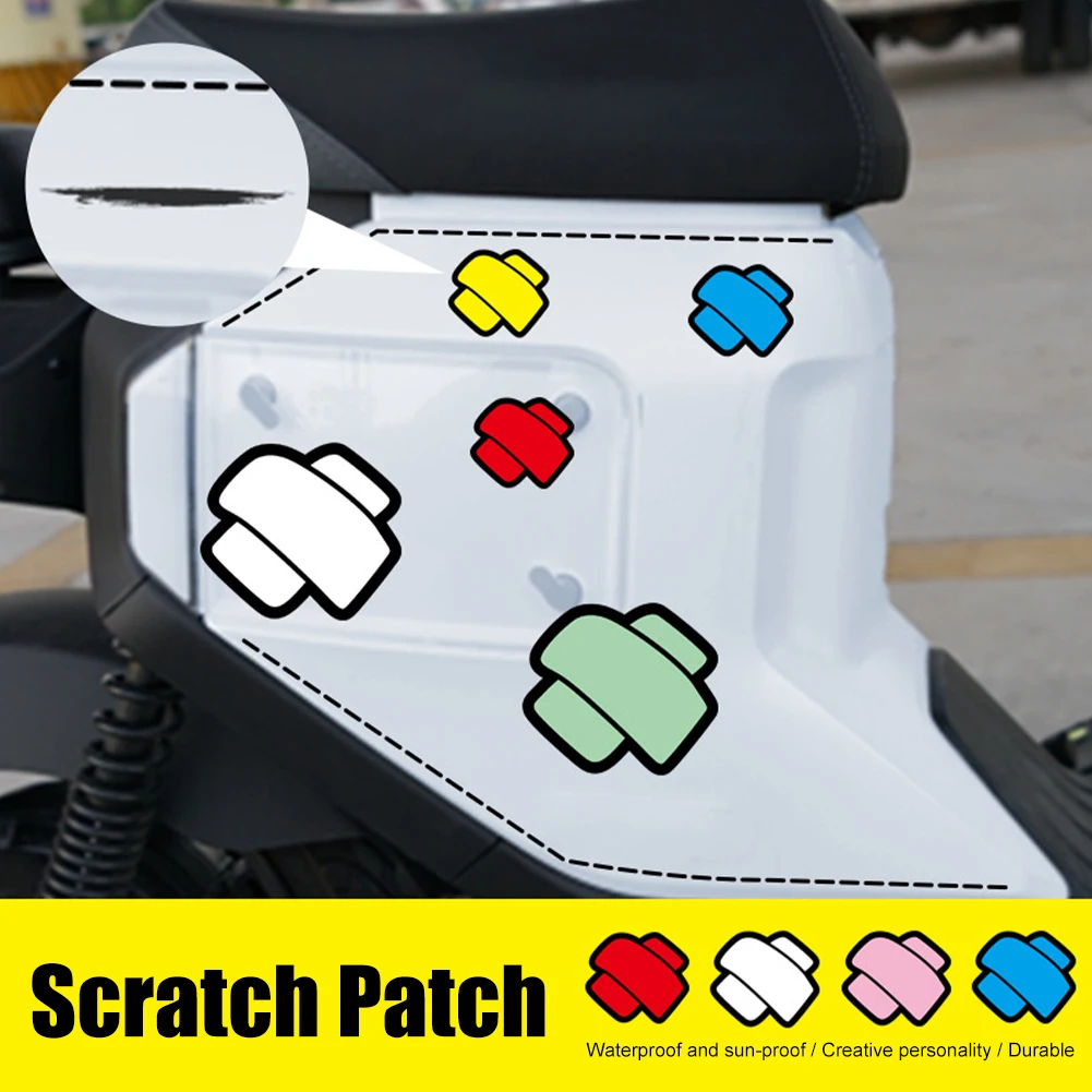 

Car Motorcycle Stickers Band-aid Decal Creative Car Body Scratches Block Fuel Tank Decoration Sticker Auto Exterior Accessories