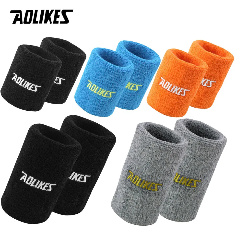 Sweatbands Sports Wristband 1 Pair for Men & Women