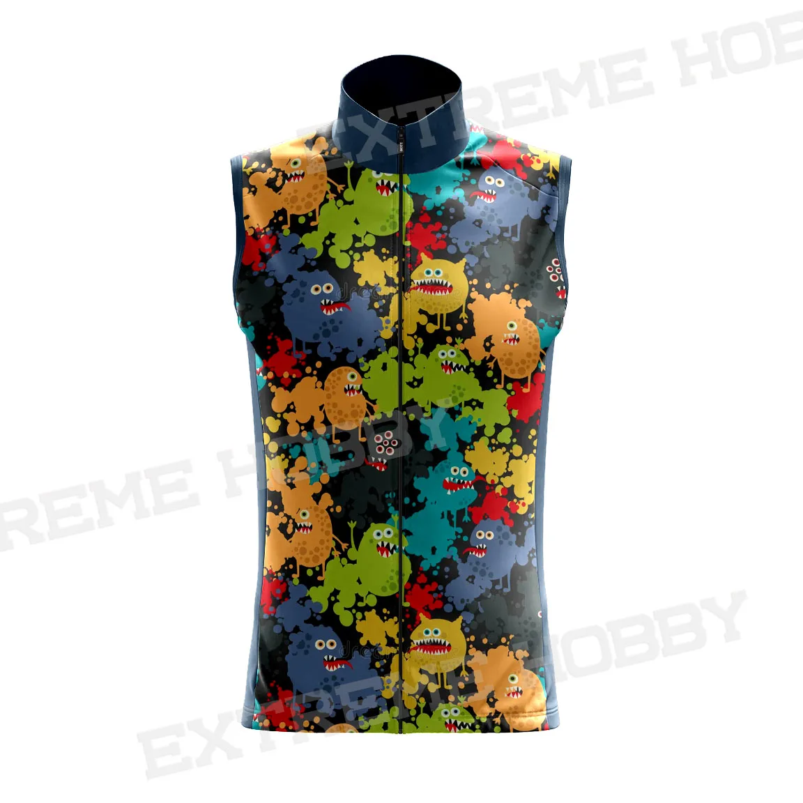 

EXTREME HOBBY New Men Bike Vest Bicycle Windbreaker Jersey Maillot Ropa Ciclismo Pro Bicycl T-shirt Team Cycling Clothing MTB