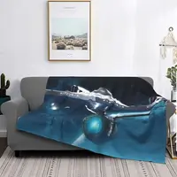 Star Trek Chris Pine Science Fiction Film Adventure Portable Warm Throw Blankets for Bedding Travel 1