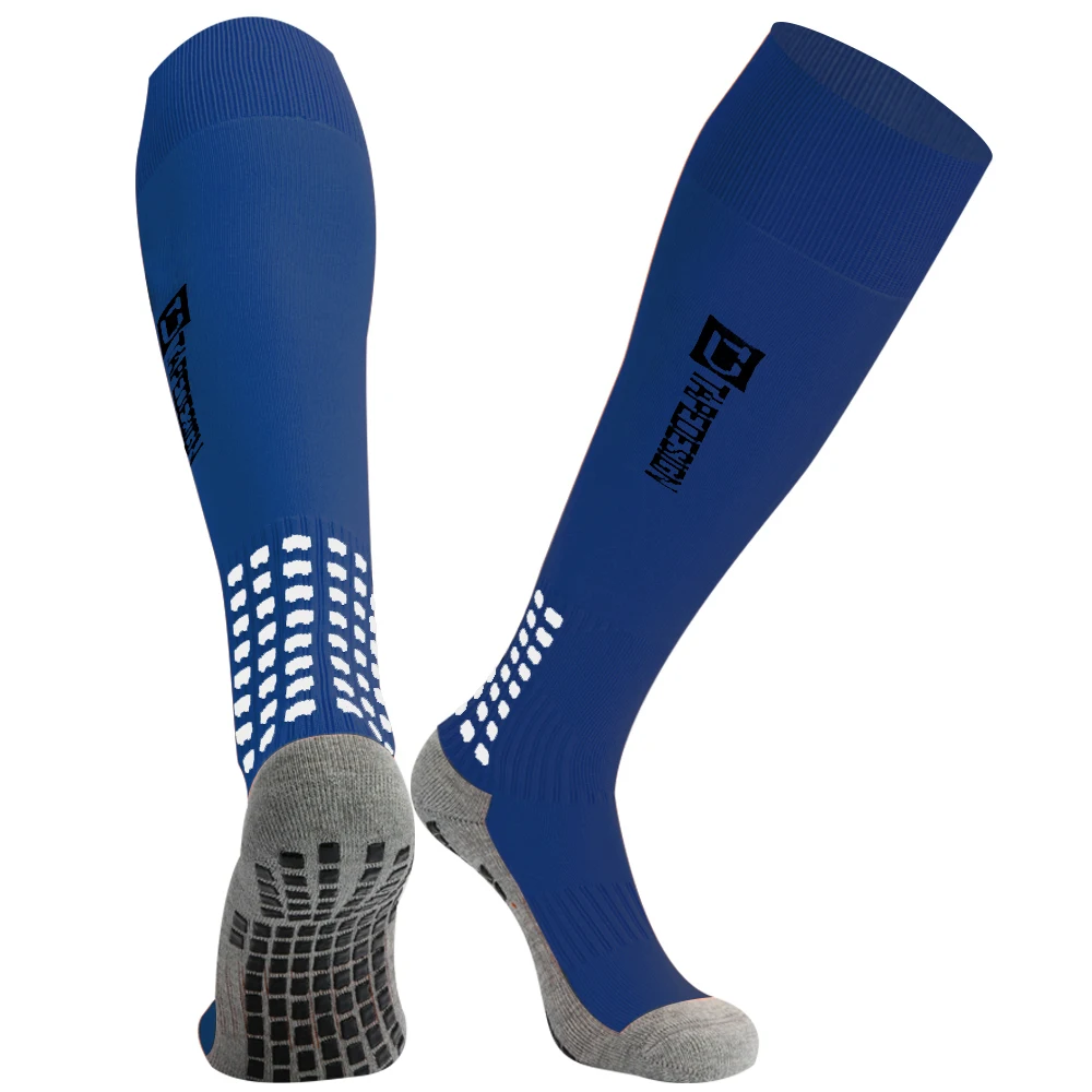 New Long Football Socks Silicone Suction Cup Grip Anti Slip Soccer Socks Sports Men Women Baseball Rugby Socks