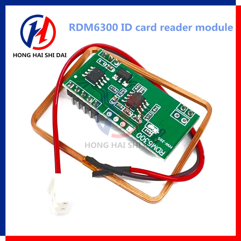Модуль считывания RFID 125 кГц RDM6300 UART, система контроля доступа на выходе для комплекта «сделай сам»