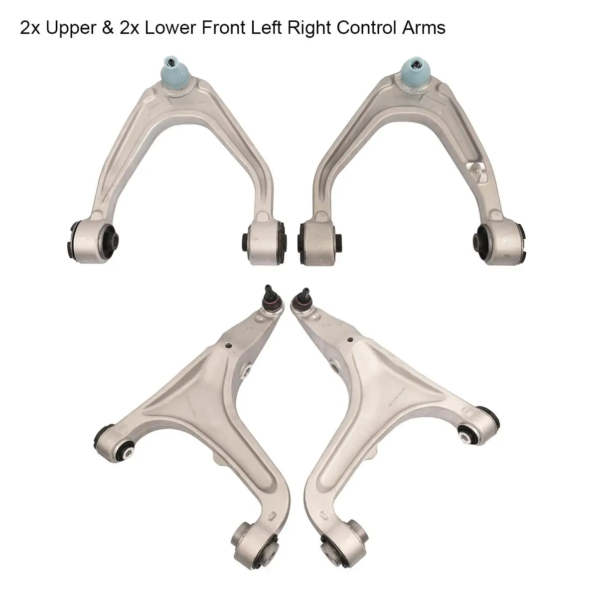 

AP01 4x Upper Lower Front Control Arms For Maserati Ghibli Quattroporte 2014-2022 670004185 670004186 670107802 670107803