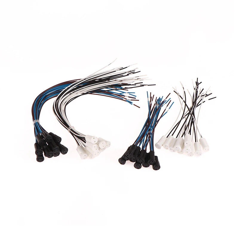 Description Picture 5 of item10pcs G4 Lamp Socket Wire Adapter With 10cm/20cm Wire G4 Lamp Holder For LED Crystal Heads Light Bulb Halogen Lamp