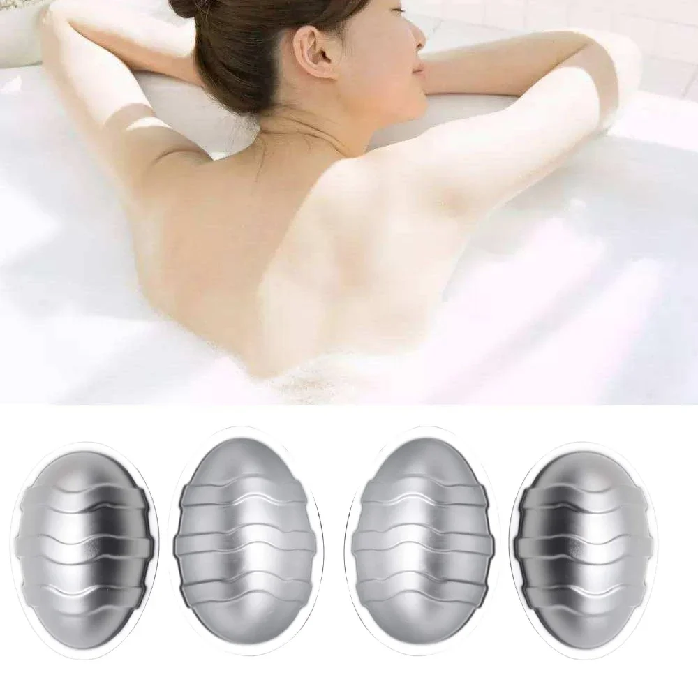 2/4PCS Bath Bomb Making Kit Easter Egg Shaped Bath Ball DIY Making Supplies Aluminum Alloy Lightweight Press Tool Cake Tools