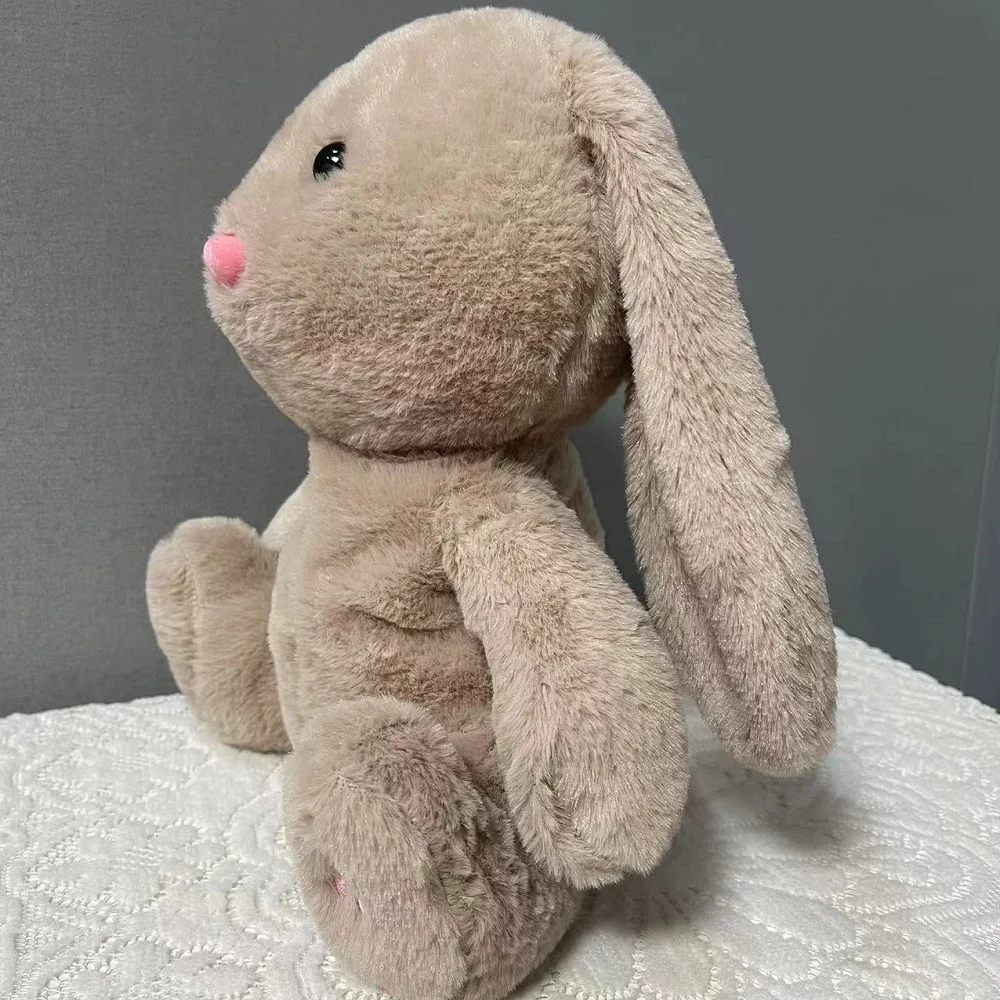 Breathing Rabbit Baby Sleep Companion Plush Toy with Light for Child Napping
