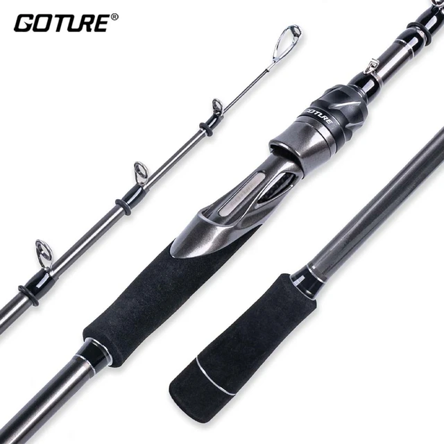 Ultralight Spinning Casting Fishing Rod Pole Tackle 30T Carbon Fiber Fast  Hard S