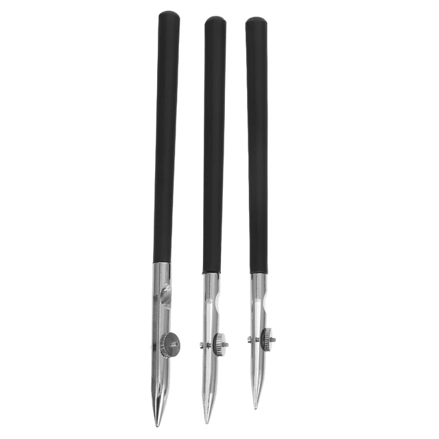 3Pcs Comic Tool Pen Duckbill Tip Straight Line Drawing Manga Watercolor Ruling Masking Fine Liner Marker Adjustable 1