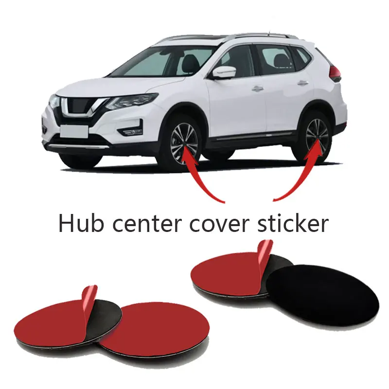 

4pcs 56mm 65mm Car Wheel Center Hub caps cover stickers Logo Decal For Nissan Qashqai Sylphy Tiida Leaf Juke Mxaima Accessories