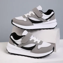 Kids' Light - Up Athletic Sneakers - Fashionable Outdoor Casual Shoes - 30 (MQ - 2505 - Grey white)