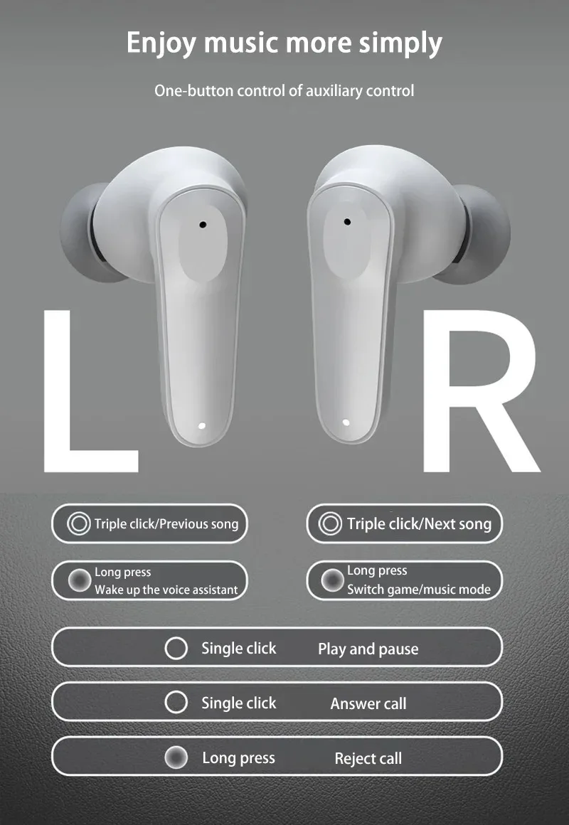 2025 Upgrade A98 AI Translation Wireless Bluetooth Earphones 144 Countries Langu