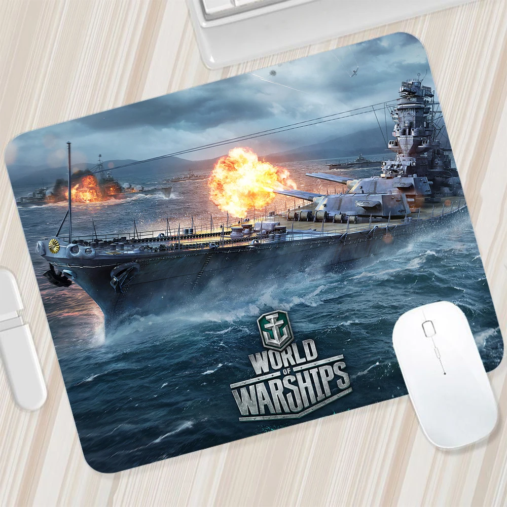 World Of Battles Small Mouse Pad Gaming Mousepad Pc Gamer Mouse Mat Computer Office Pad Tastiera Mat Desk Pad Laptop Mausepad