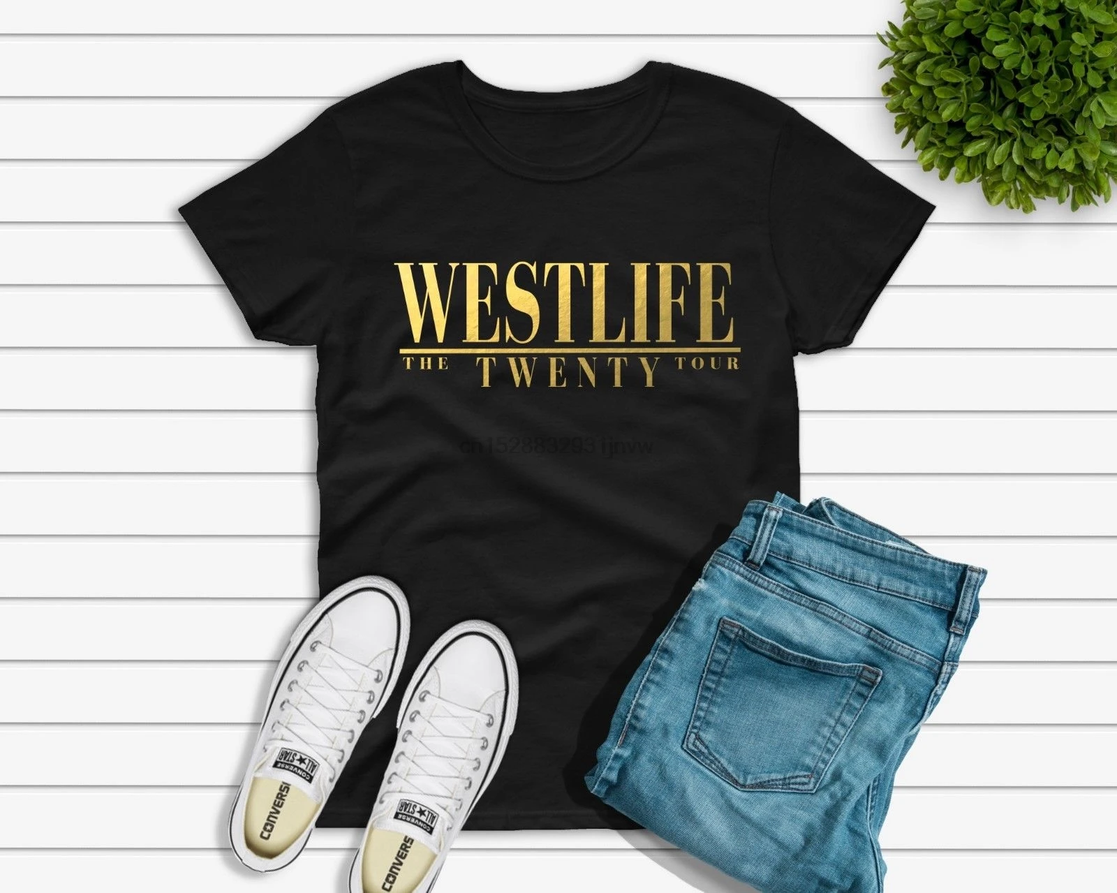 Футболка Westlife с изображением Реюньона для взрослых женщин колебаний 2018 новая